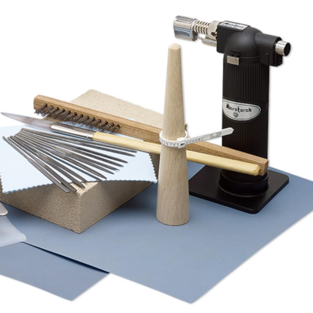 FMG Metal Clay Jewelry Making Kit - Precious Silver Metal Starter Kit FMG