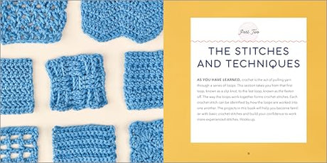 Crochet for Beginners: A Stitch Dictionary with Step-by-Step Illustrations and 10 Easy Projects WoodArtSupply