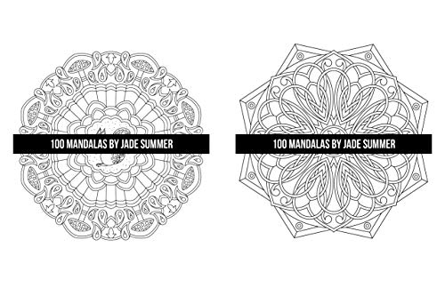 Mandala Coloring Book: For Adults with 100 Magical Mandalas WoodArtSupply