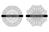 Mandala Coloring Book: For Adults with 100 Magical Mandalas WoodArtSupply