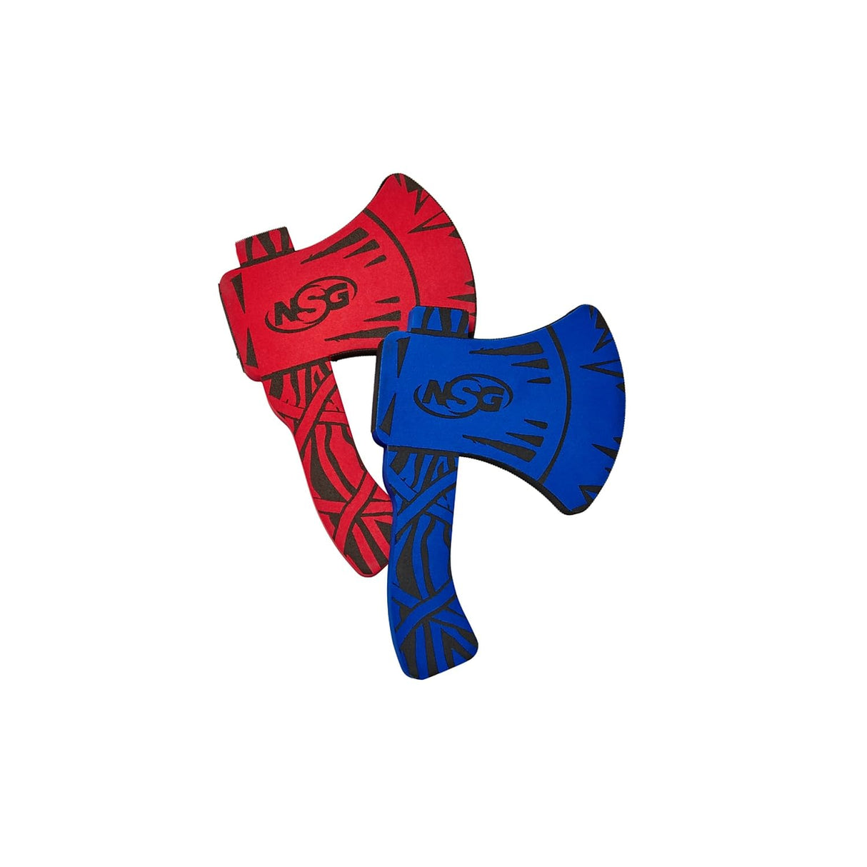 NSG Tomahawk Toss - Foam Axe Throwing Game for Kids - Two Lightweight Axes with Large Easy Stick Target NSG