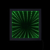 The Geeky Days LED Infinity Wall Mirror Frame with Multi Color Changing Light (38x38cm) The Geeky Days