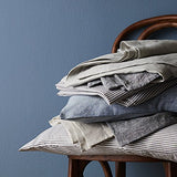 King Size Bed Sheets - 6 Piece 1500 Supreme Collection Fine Brushed Microfiber Deep Pocket King Sheet Set Bedding - 2 Extra Pillow Cases, Great Value, King, Classic Stripe Gray Sweet Home Collection