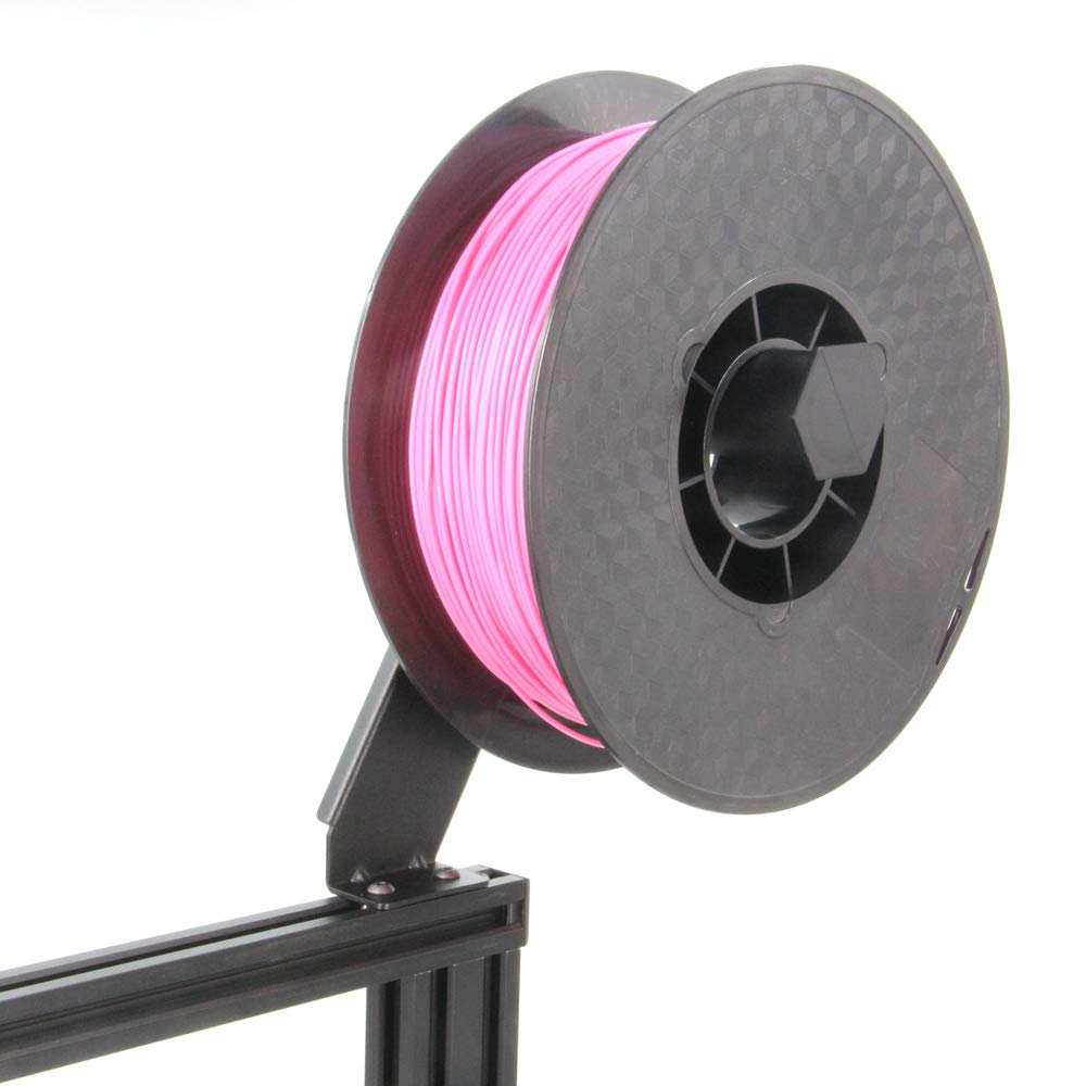 Zeberoxyz 3D Filament Rack Spool Holder Bracket Used for Material TPU/PLA/ABS/Nylon/Wood 0.5KG 1KG for 3D Printer CR-10 (Spool) Zeberoxyz