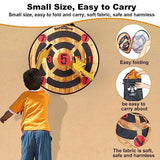 WIn SPORTS Toy Foam Axe Throwing Game - Indoor Outdoor Target Game,Includes Two Foam Axes, One 26” Easy Fold Target and A Carry Bag WIn SPORTS