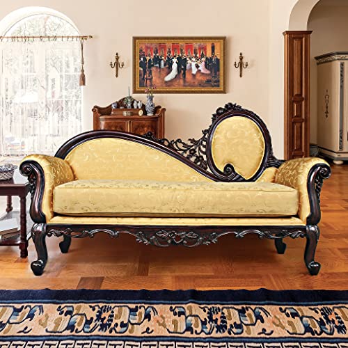 Design Toscano Rossetti Victorian Salon Sofa Couch Design Toscano