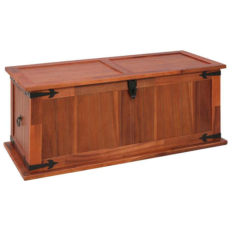 vidaXL Solid Acacia Wood Storage Chest 90 x 45 x 40 cm vidaXL