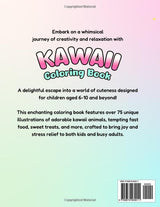 Kawaii Coloring Book - A Delightful Kawaii Coloring Wonderland WoodArtSupply