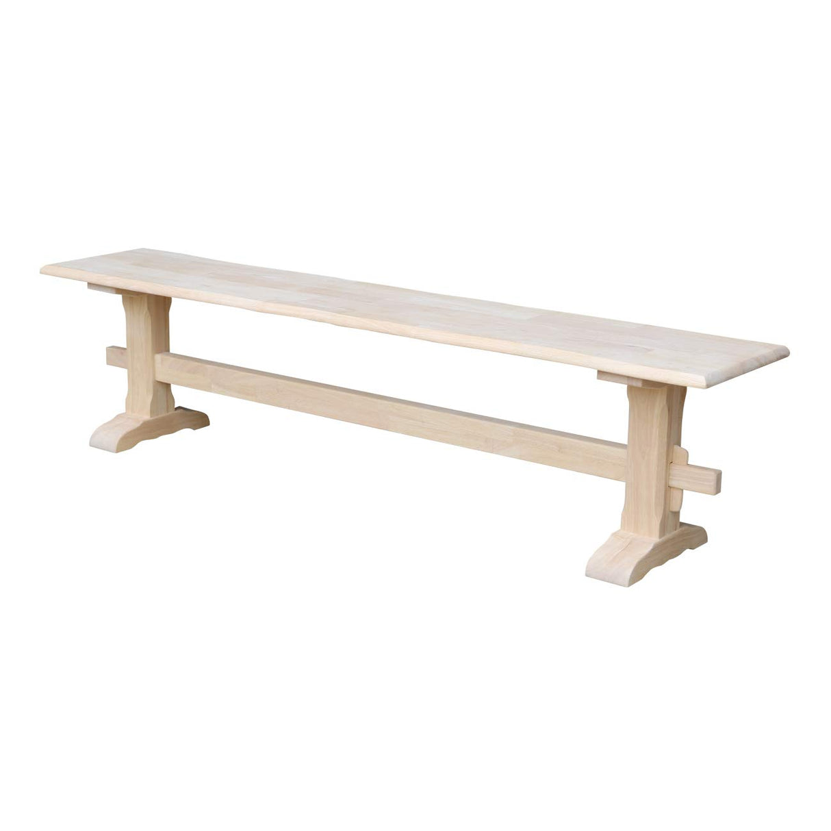 International Concepts Live Edge Bench, Brown IC International Concepts