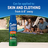Cutter Backwoods Dry Insect Repellent, Mosquito Repellent, 25% DEET, Sweat Resistent, 4 Ounce (Aerosol Spray) Cutter