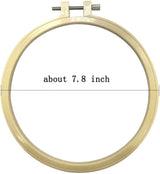 Maydear Embroidery Kit for Beginners Patterns Punch Needle Kit,Cross Stitch Kits,French Stamped Embroidery Starter Kit Adults Including Embroidery Hoop Color Threads and Embroidery Scissors Maydear