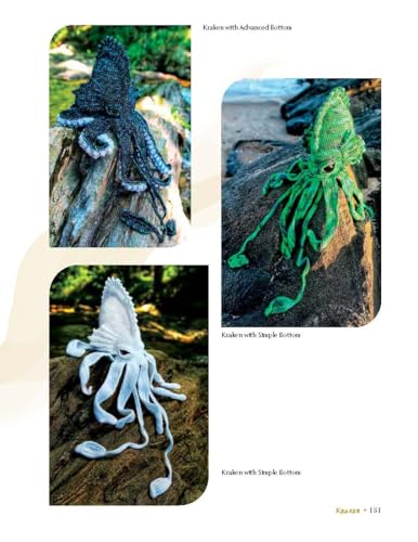 Crochet Creatures of Myth and Legend: 19 Designs Easy Cute Critters to Legendary Beasts WoodArtSupply
