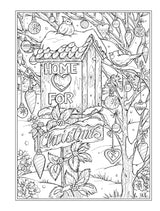 Creative Haven Home for the Holidays Coloring Book (Adult Coloring Books: Christmas) WoodArtSupply