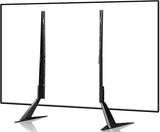 Universal TV Stand, Metal TV Legs for 20-65 inch LCD/LED/OLED/Plasma Flat&Curved Screen TV Height Adjustment with VESA 75x75mm to 800x500mm Max ML1760 suptek