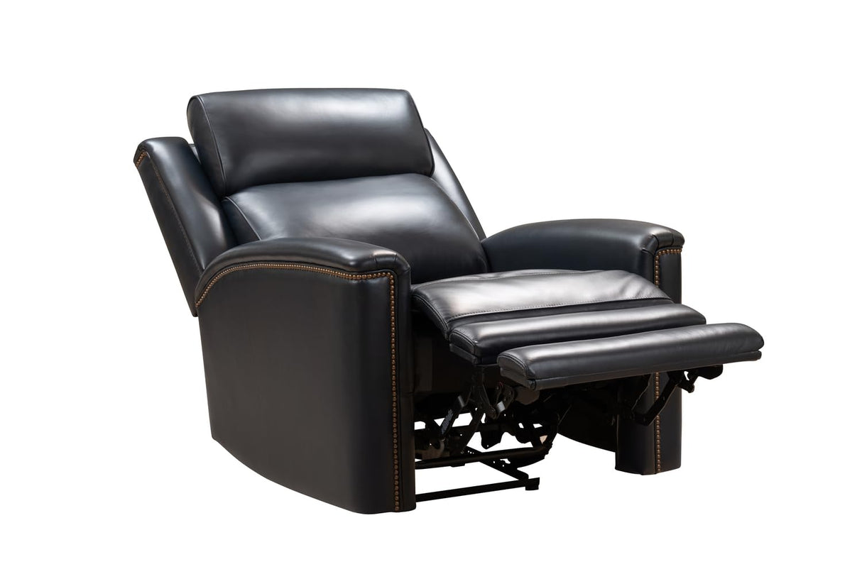 BarcaLounger Tomas Power Recliner-Midnight Blue BarcaLounger