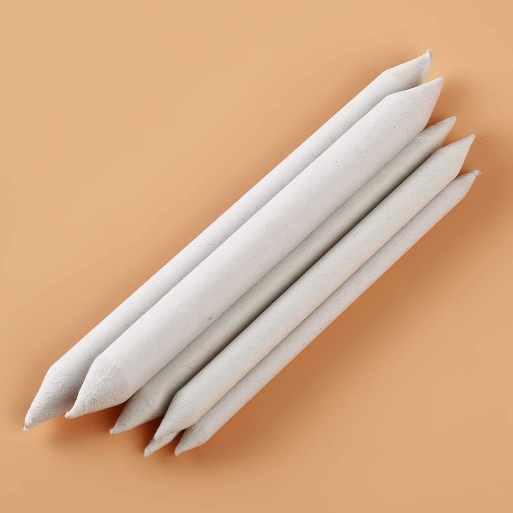 6Pcs Artist Blending Stump Drawing Blending Stick Smudging Stump Art Smudger Drawing Pastel Smudger Fashion Professionals WoodArtSupply