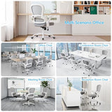 TRALT Ergonomic Office Chair - Comfy Desk Chair with Back Support, Home Office Desk Chairs, Computer Chair, 330lbs Wide Seat Big and Tall Office Chair for Executives (Grey) TRALT
