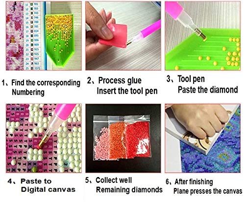 DIY 5D Diamond Painting Kit Hong Kong Skyline Hongkong Night City Cityscape Building Business 16" X 20" Adult Full Drill Rhinestone Cross Stitch Art Crafts for Home Decoration Suklly