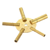 Brass Blessing Clock Winding Key - 5024 Brass Blessing