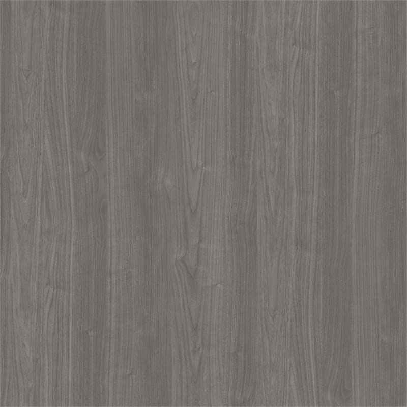 UrbanPro 60W Computer Desk with Hutch in Modern Gray - Engineered Wood UrbanPro