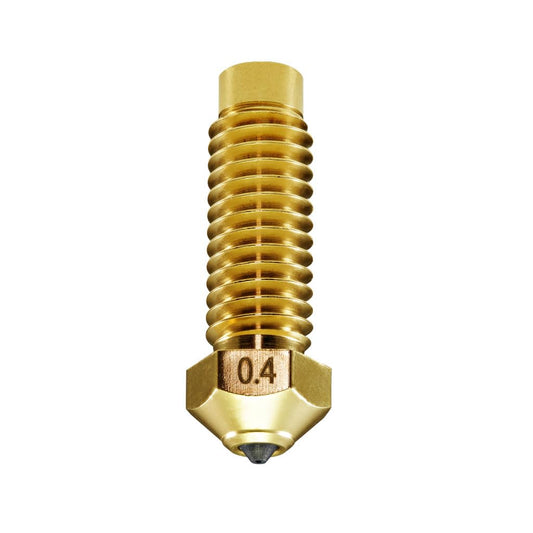 DUROZZLE Diamond PCD Nozzle 0.4mm for Elegoo Neptune 4 Plus/Max 3D Printer, Hardened High Precision - WoodArtSupply