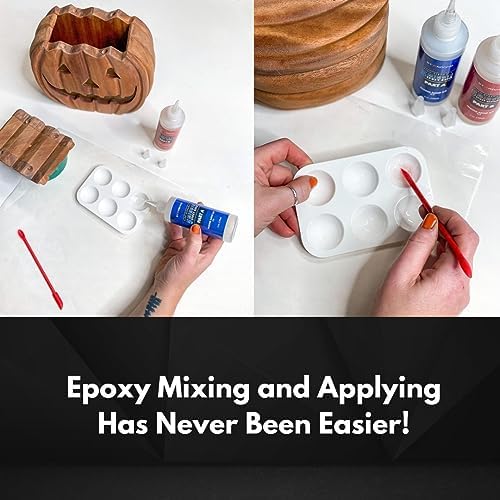 Starbond 5 Minute Epoxy Adhesive - Super Tough and Durable - 1900 lb Lap Shear Strength, 1:1 Ratio Instant Mix — Fast Set, Quick Cure, Compatible with Wood, Metal, Glass, Ceramic, Fabric, 8 oz STARBOND