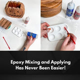 Starbond 5 Minute Epoxy Adhesive - Super Tough and Durable - 1900 lb Lap Shear Strength, 1:1 Ratio Instant Mix — Fast Set, Quick Cure, Compatible with Wood, Metal, Glass, Ceramic, Fabric, 8 oz STARBOND