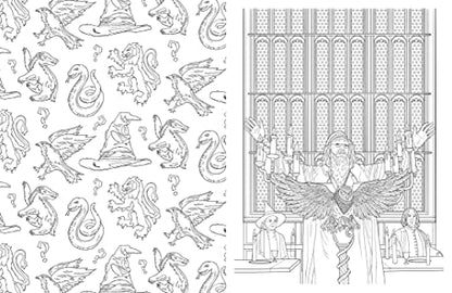 Harry Potter: An Official Hogwarts Coloring Book