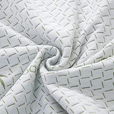 IULULU Queen Mattress in a Box, 8 Inch Memory Foam Mattress with Breathable Bamboo Cover, Green Tea Queen Size Mattress Made in USA for Cool Sleep, Medium Firm, CertiPUR-US Certified White IULULU