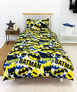 Character World Batman Camo Single Duvet Cover and Pillowcase Set BATMAN