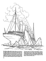 The Titanic Coloring Book (Dover World History Coloring Books) Dover Publications