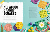 The Granny Square Crochet Bible: Everything you need to know about how to crochet granny squares WoodArtSupply