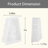 Gartful 7 Inch Large Letter Molds for Resin, 3D A Capital Alphabet Epoxy Resin Mold, A to Z Thick Resin Letter Molds for Making Letters, Word Sign Art, DIY Crafts, Making Cake, Party Home Decor Gartful