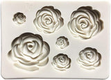 2PCS Rose Flowers silicone molds Cake Chocolate Mold wedding Cake Decorating Tools Fondant Sugarcraft Cake Molds ORIONE