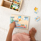 Melissa & Doug Pets 4-in-1 Wooden Jigsaw Puzzles in a Storage Box (48 pcs) - FSC Certified Melissa & Doug