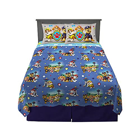 Franco Kids Bedding Super Soft Microfiber Sheet Set, Full, Paw Patrol Franco