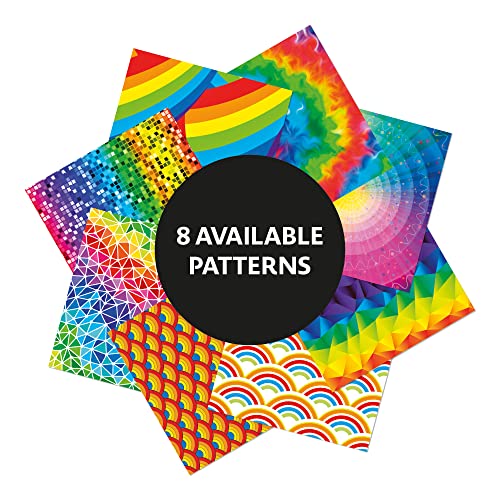 Origami Paper 100 Sheets Rainbow Patterns 6" (15 cm): Tuttle Origami Paper: Double-Sided Origami Sheets Printed with 8 Different Patterns (Instructions for 7 Projects Included) Tuttle Publishing