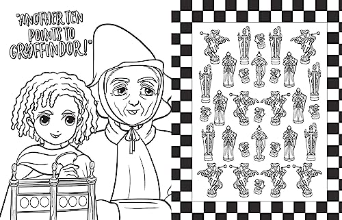 Magical Games Coloring Book (Harry Potter) WoodArtSupply