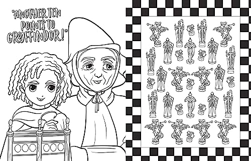 Magical Games Coloring Book (Harry Potter)