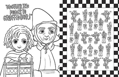 Magical Games Coloring Book (Harry Potter)