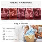 Simple&Opulence 100% French Linen Duvet Cover Set, 3 Pieces Belgian Flax Breathable Bedding, King Size 104''x92'' (1 Comforter Cover+2 Pillowshams) with Tie Closure Style, Red Simple&Opulence