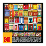 RoseArt - Kodak Premium - Colorful Montreal Doors - 1000 Piece Jigsaw Puzzle for Adults RoseArt