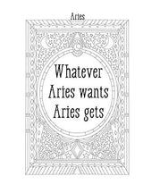 Aries: Your Cosmic Coloring Book: 24 Astrological Designs for Your Zodiac Sign! (Cosmic Coloring Book Gift Series) Adams Media