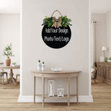 Personalized Custom Wood Signs, 12"x12" 11"x11" Customized Wooden Board Decoration Farmhouse Plank Decor, Personalized Door Signs, Custom Family Sign, Name Date, Custom Rustic Sign for Home KPSheng