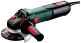 Metabo 4-1/2-Inch / 5-Inch Variable Speed Angle Grinder, 2,000-7,600 RPM, 14.5 Amp, Electronics, Slide Switch (Locking), Safety Clutch, M-Quick Wheel Change, WEV 17-125 Quick Inox, 600517420, Green Metabo