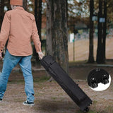 10x10 Pop Up Canopy Tent, Outdoor Canopy for Patio with Roller Bag, 3 Adjustable Heights, Outdoor Tent Canopy for Backyard/Bench/Garden,Black SAILARY