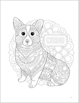 Stress Relief Dog Coloring Book: 35 Detailed Designs for Adults Rockridge Press