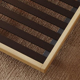 homary Japanese Style Bed Frame, 6.3" Low Profile Tatami Platform Bed Frame with Carbon Steel Slats & Wood-Finished Metal Floor Frame, No Box Spring Needed, Fits Queen Mattress homary