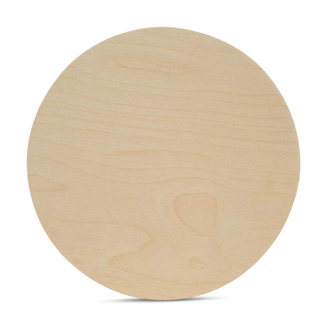 Wood Plywood Circles 18 inch, 1/4 Inch Thick, Round Wood Cutouts, Pack of 1 Baltic Birch Unfinished Wood Plywood Circles for Crafts, by Woodpeckers Woodpeckers