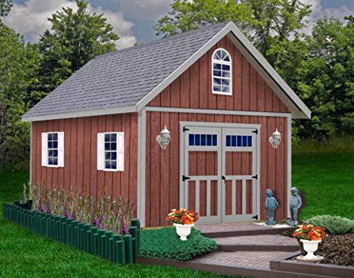 Best Barns Springfield 12 ft. x 16 ft. Wood Storage Shed Kit with Floor Best Barns Inc.